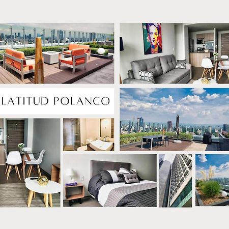 Alluring Views, Luxuriously Appointed In Polanco Mexico City Ngoại thất bức ảnh