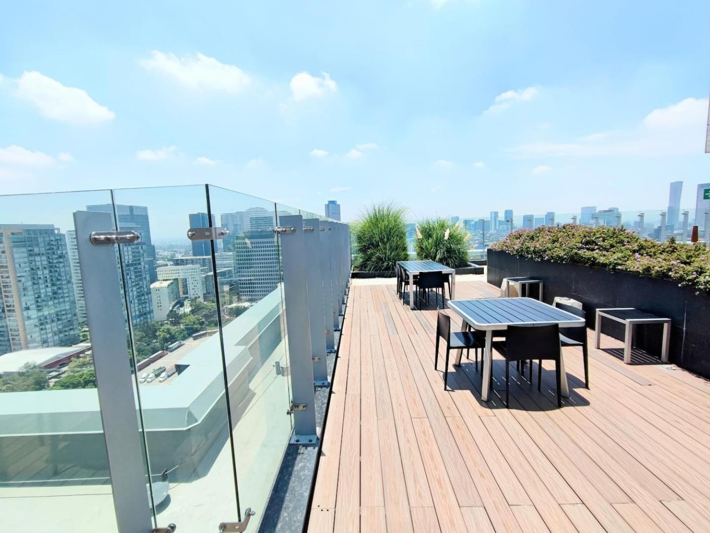 Alluring Views, Luxuriously Appointed In Polanco Mexico City Ngoại thất bức ảnh